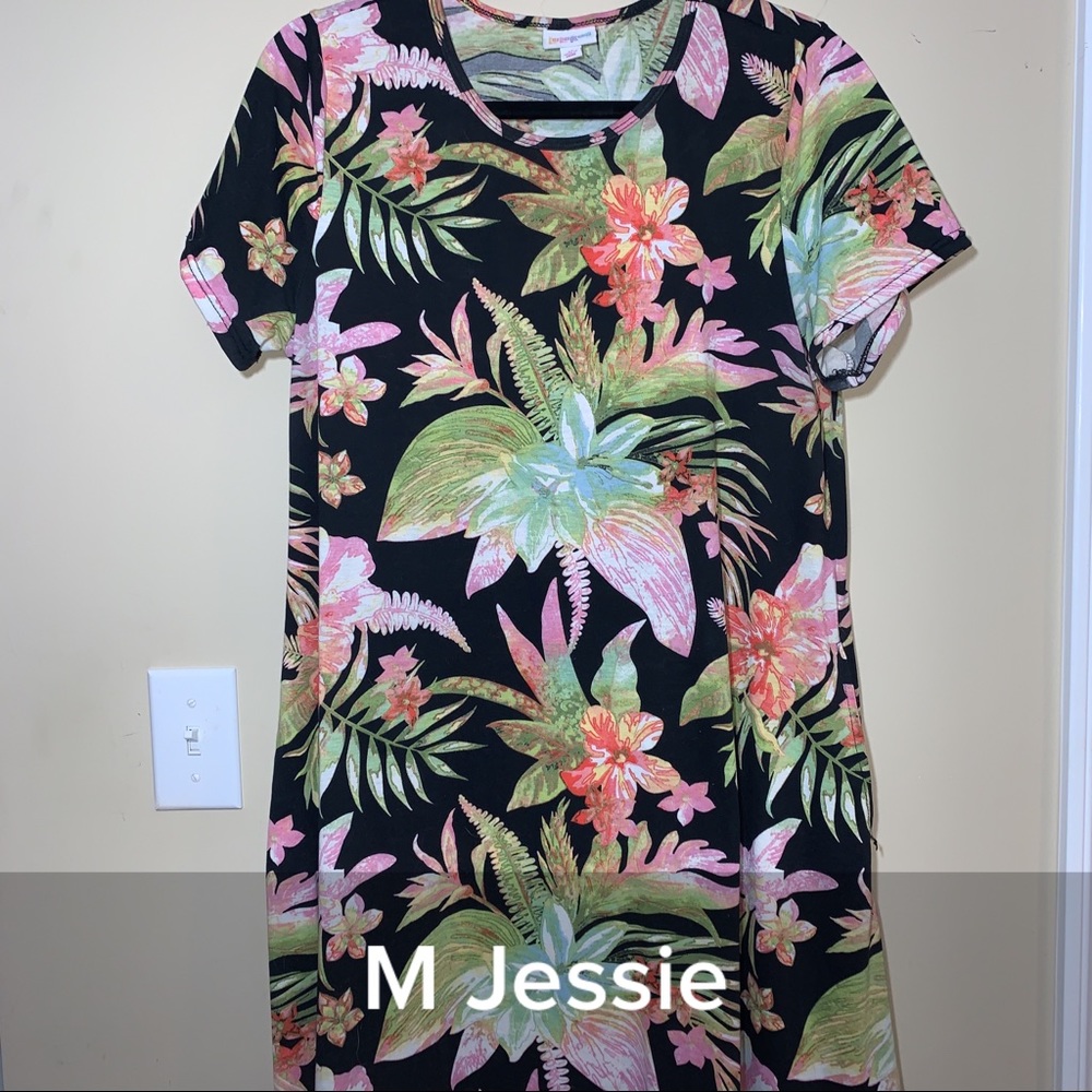 LuLaRoe Jessie Dress M